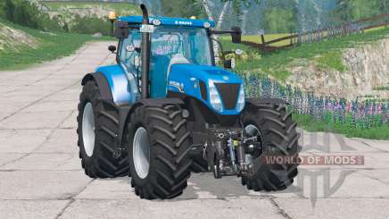 New Holland T7.270〡animated fenders for Farming Simulator 2015
