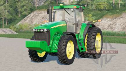 John Deere 8020 series〡includes front weight for Farming Simulator 2017