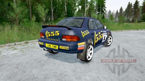 Subaru Impreza WRC (GC) 1993 for Spintires MudRunner