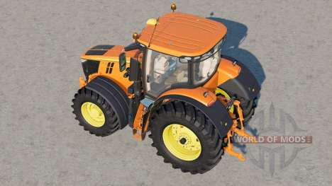 John Deere 7R series〡option of rear fenders for Farming Simulator 2017