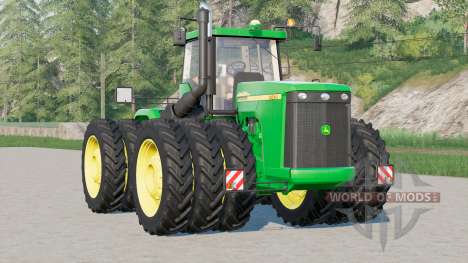 John Deere 9000〡configuration of exhaust pipes for Farming Simulator 2017