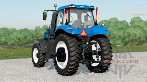 New Holland T8 series〡configurable front weight for Farming Simulator 2017