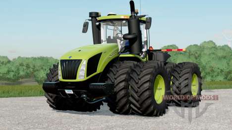 New Holland T9〡tire pressure slightly lowered for Farming Simulator 2017