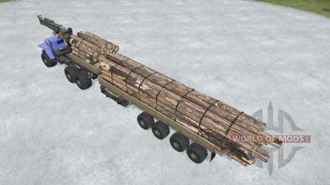 MTS Ural-Polyarnik〡noding its cargoes for Spintires MudRunner