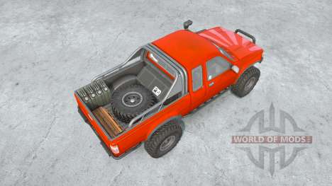 Toyota Hilux Xtra Cab 1989〡lifted for Spintires MudRunner