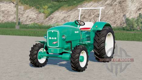 MAN 4P1〡with or without front fenders for Farming Simulator 2017