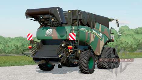 New Holland CR10.90〡in army camouflage for Farming Simulator 2017