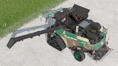 New Holland CR10.90〡in army camouflage for Farming Simulator 2017