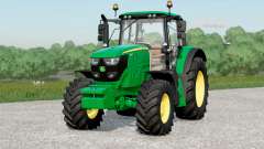 John Deere 6135M〡with or without front weight for Farming Simulator 2017