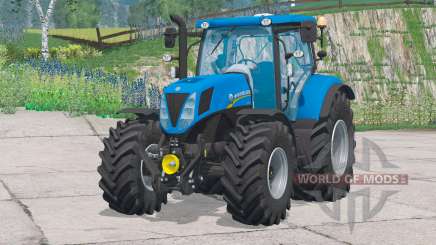 New Holland T7.170〡the real speed for Farming Simulator 2015