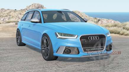 Audi RS 6 Avant (C7) 2018 for BeamNG Drive