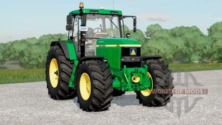 John Deere 7010 series〡with carpet on the cabin for Farming Simulator 2017