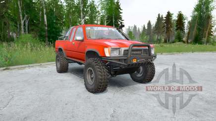 Toyota Hilux Xtra Cab 1989〡lifted for MudRunner