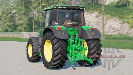 John Deere 6R series〡front hydraulic or weight for Farming Simulator 2017