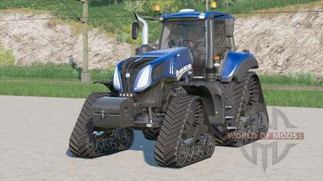 New Holland T8 series〡option of tinted windows for Farming Simulator 2017