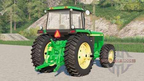 John Deere 4000 series〡reifenzuschaltfunktionen for Farming Simulator 2017