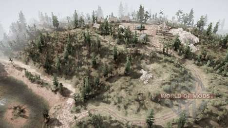 Serebryany Bor for Spintires MudRunner