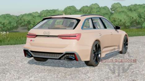 Audi RS 6 Avant (C8) 2019〡configurable color for Farming Simulator 2017