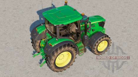 John Deere 6R series〡front hydraulic or weight for Farming Simulator 2017