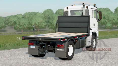 MAN TGS Flatbed〡with pallet autoload for Farming Simulator 2017