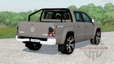 Volkswagen Amarok〡mid-size pick-up truck for Farming Simulator 2017