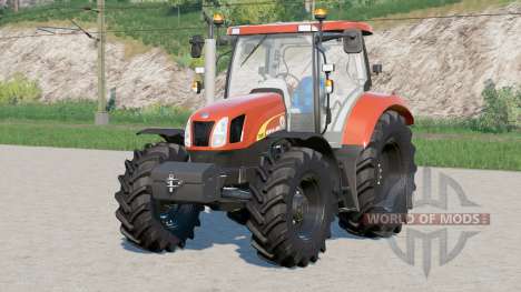 New Holland T6000〡configurable front weight for Farming Simulator 2017