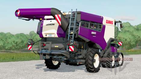 Claas Lexion 8900〡unloading speed reduced for Farming Simulator 2017