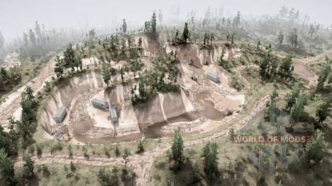 Serebryany Bor for Spintires MudRunner