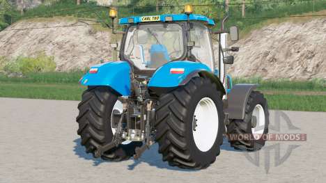 New Holland T6000 series〡exhaust configuration for Farming Simulator 2017