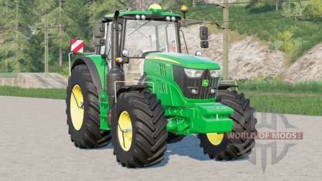 John Deere 6M〡added RDA to Michelin, Mitas tires for Farming Simulator 2017