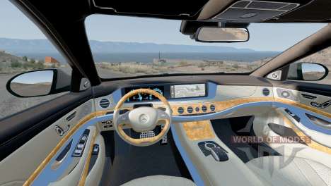 Mercedes-Benz S 63 AMG Lang (V222) 2013 for BeamNG Drive