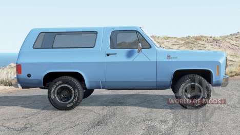 Chevrolet K5 Blazer Cheyenne 1976 for BeamNG Drive