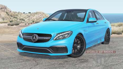 Mercedes-AMG C 63 S (W205) 2015 for BeamNG Drive