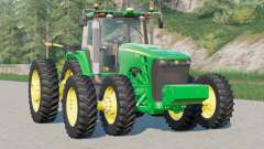 John Deere 8030 series〡with Firestone and Michelin tires for Farming Simulator 2017