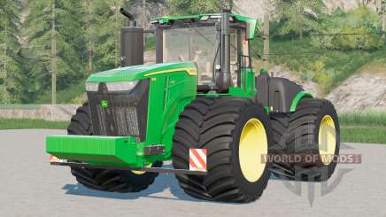 John Deere 9R series〡there are 3 point hitch back for Farming Simulator 2017