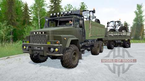 KrAZ-೩60 for Spintires MudRunner