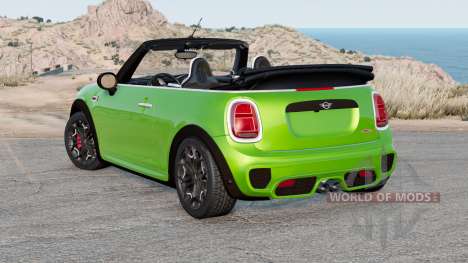 Mini Cooper S Cabrio John Cooper Works Package for BeamNG Drive