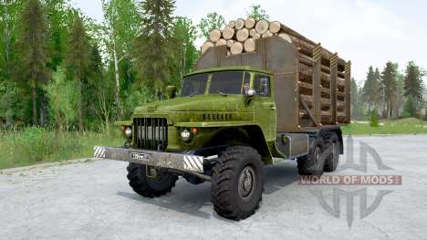 Ural-375Đ for Spintires MudRunner