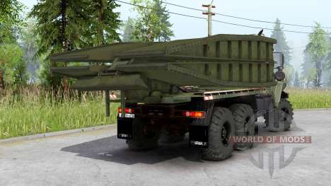 Ural-4320-31〡Noe cargoes for Spin Tires