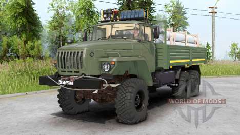 Ural-4320-31〡Noe cargoes for Spin Tires