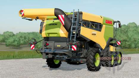 Claas Lexion 8900〡added numbering selection for Farming Simulator 2017