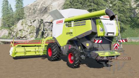 Claas Lexioᵰ 700 for Farming Simulator 2017