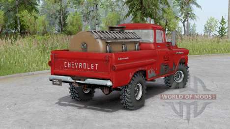 Chevrolet Apache Fleetside Pickup Truck 1958 for Spin Tires