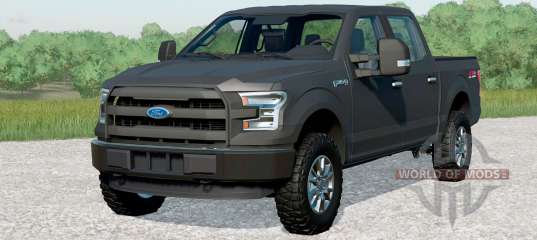 Ford F-150 XLT FX4 SuperCrew 2015 v1.0.0.2 for Farming Simulator 2017