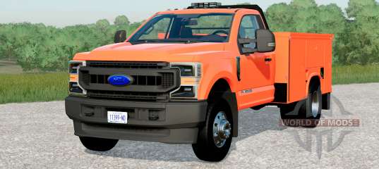 Ford F-350 Super Duty Regular Cab Service Truck for Farming Simulator 2017