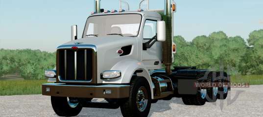 Peterbilt 567 8x4 Day Cab Tractor Truck 2019 for Farming Simulator 2017