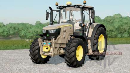 John Deere 6M series〡wheel options re-edited for Farming Simulator 2017