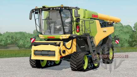 Claas Lexion 8900〡added numbering selection for Farming Simulator 2017