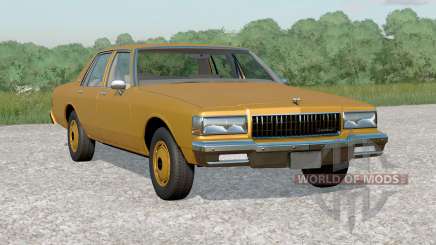 Chevrolet Caprice Classic 1989〡added police version for Farming Simulator 2017