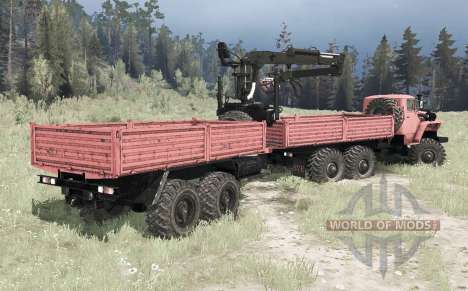 Ural-4320  6x6 for Spintires MudRunner